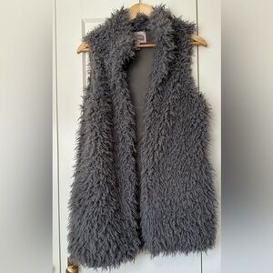 Fuzzy Oversized Vest
